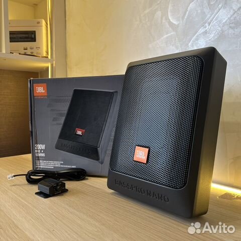 Активный сабвуфер JBL baspro nano под сидение купить в Москве | Авито