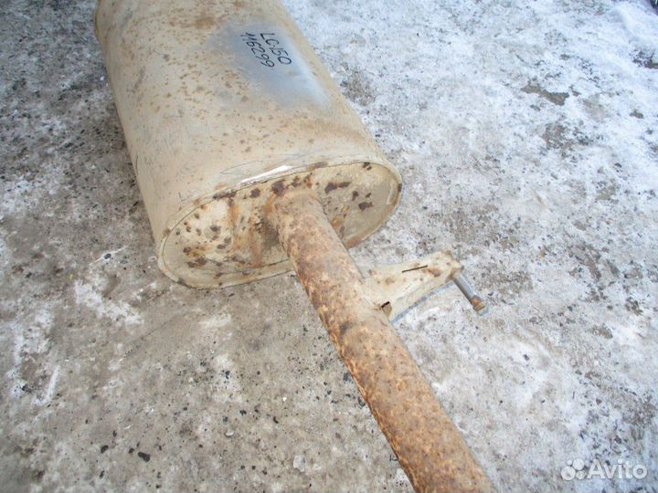 Средняя часть глушителя Toyota LC Prado 150