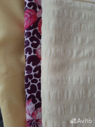 Ситцевая ткань, вельвет, кружево