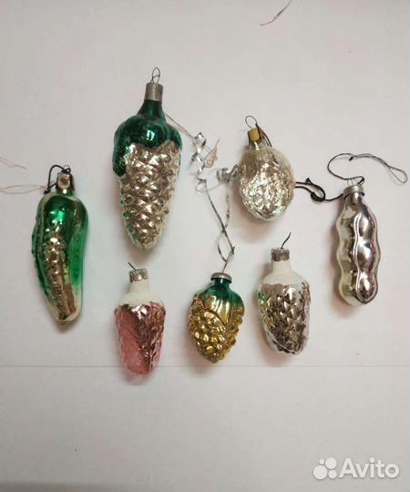 Елочные игрушки СССР