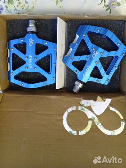 Велопедали-топталки алюминиевые syun-LP B010