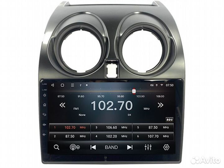 Магнитола Mstar TS109037A для Nissan Qashqai 2008