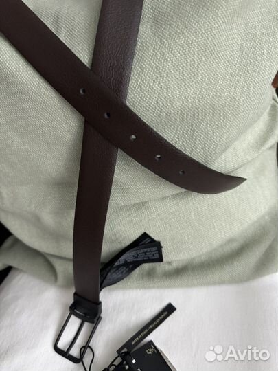 Кожаный ремень Massimo Dutti