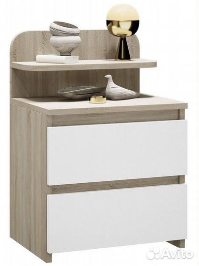 Тумба с ящиком и полкой новая