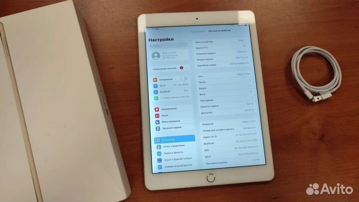 iPad Air 2 64gb Gold Verizon с Сим-картой #191