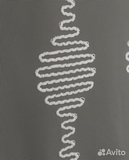 Тюль Дентель капель айвори