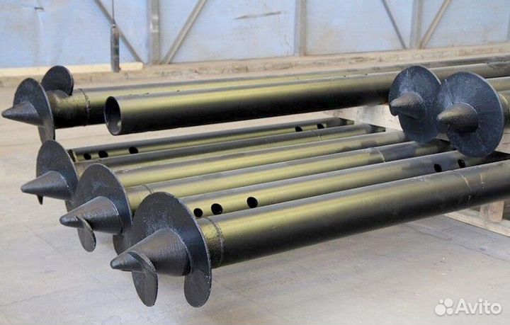 Фундамент на винтовых сваях Винтовые сваи под ключ