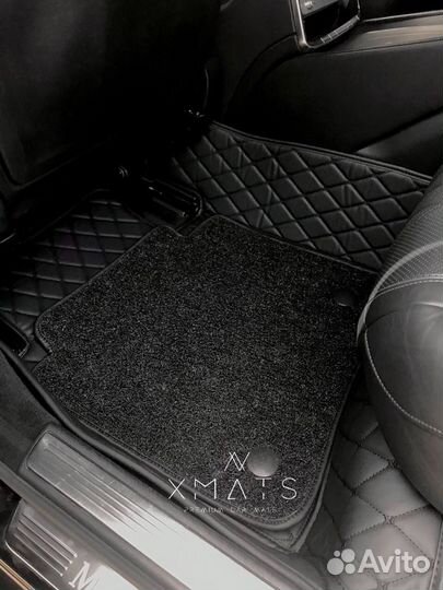 Коврики из экокожи для Mercedes-Benz S-Class W222