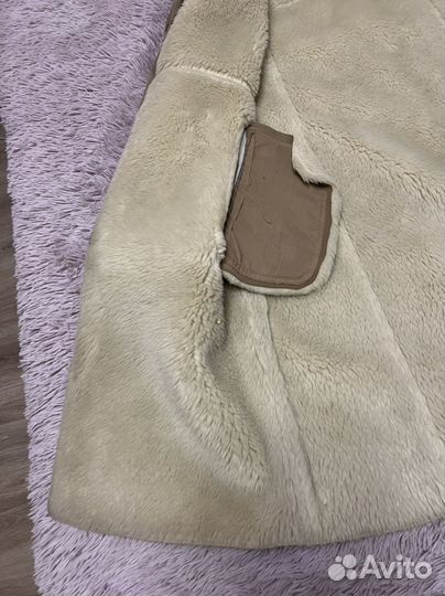 Дубленка женская zara 44 р-р