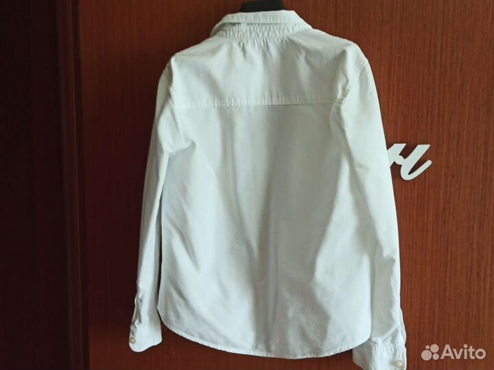 Рубашка школьная на мальчика 134