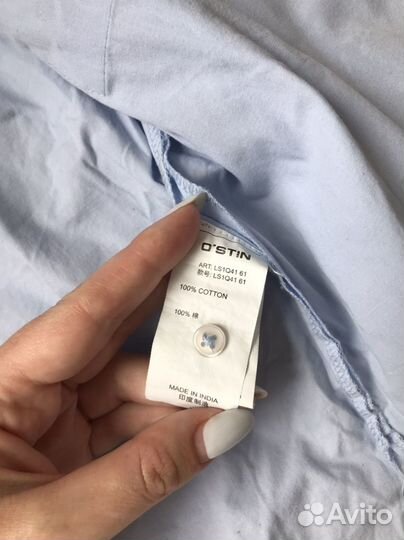 Рубашка и джинсовые шорты zara