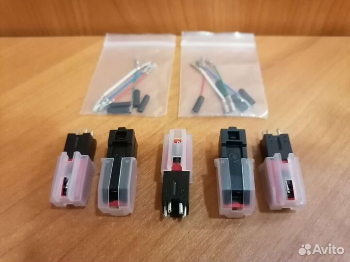 Шеллы с картриджем и иглой для проигрывателей