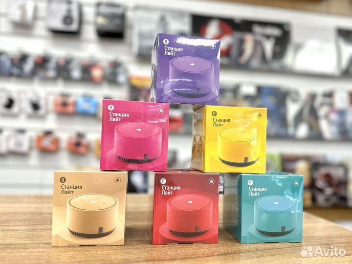 Умная колонка Яндекс.Станция Лайт