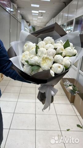 Пионы 15/21/51/101 Доставка пионов