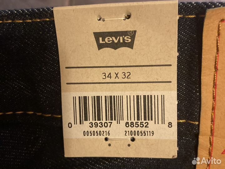 Джинсы мужские levis 505 w 34L32
