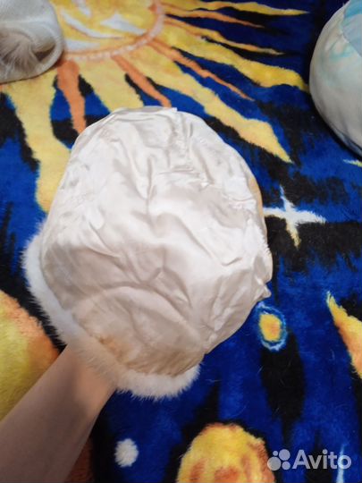 Шапка норковая женская