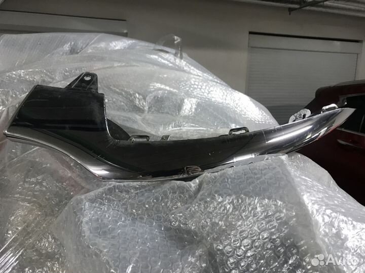 Накладка бампера мерседес GLS