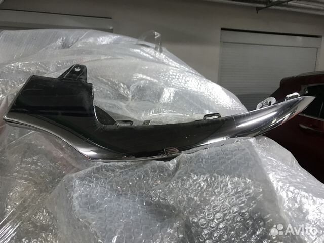 Накладка бампера мерседес GLS