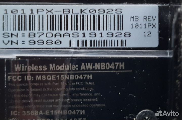 Нетбук asus eee pc 1001px