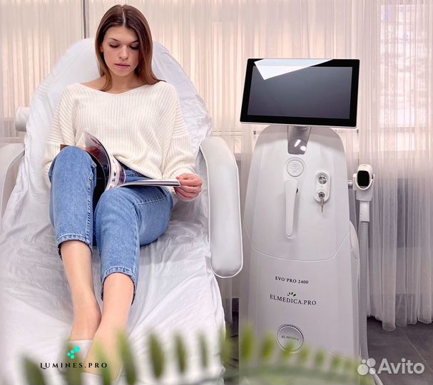 Аппарат для эпиляции Lumines. Макс-Плюс 2000в