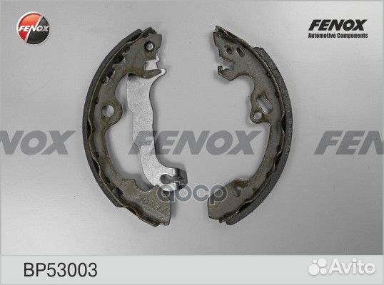 Колодки бараб.зад. bp53003 fenox