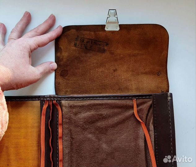 Кожаная сумка СССР