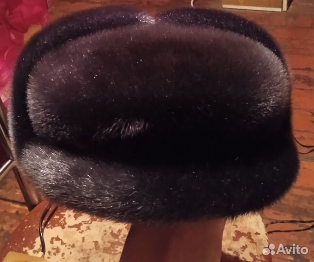 Меховая мужская кепка