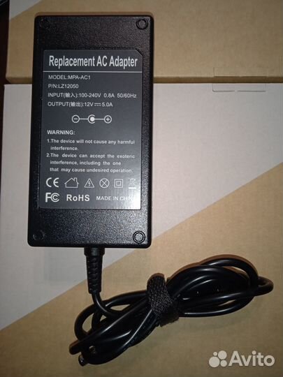 Блок питания/адаптер 12V/5A MPA - AC1