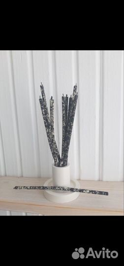 Свеча восковая тонкая/ритуальная