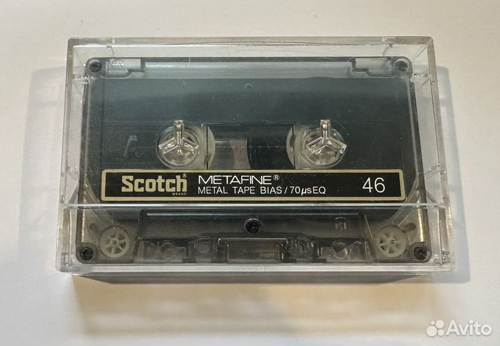 Аудиокассета scotch metafine 46, tdk ma 54