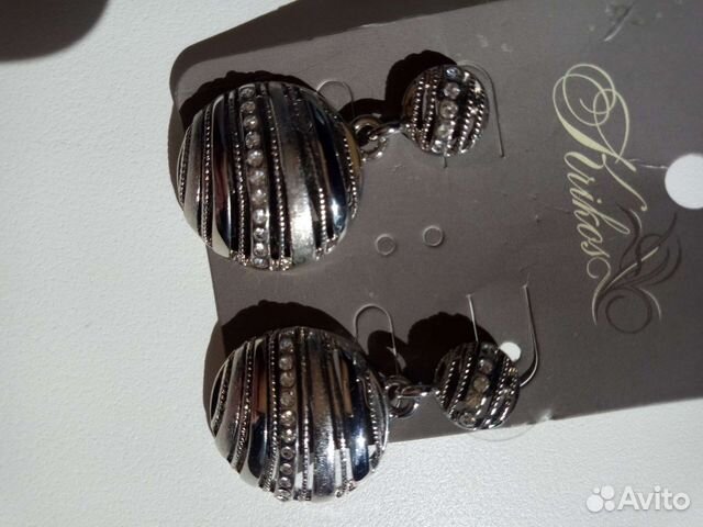 Серьги Krikos новые