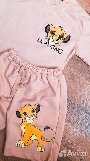 Футболка и шорты на мальчика Король Лев