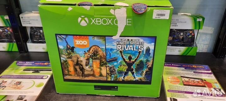 Xbox One 500гб + 1 игра + гарантия