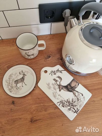 Кружка, блюдце, доска H&M home