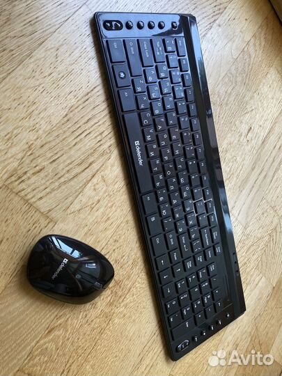 Беспроводная клавиатура и мышь Defender Domino 825