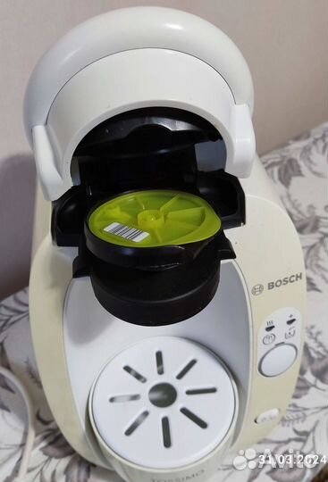 Капсульная кофемашина bosch tassimo