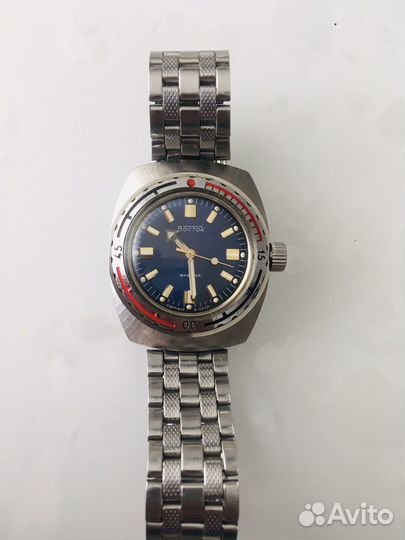 Часы Восток амфибия СССР бочка