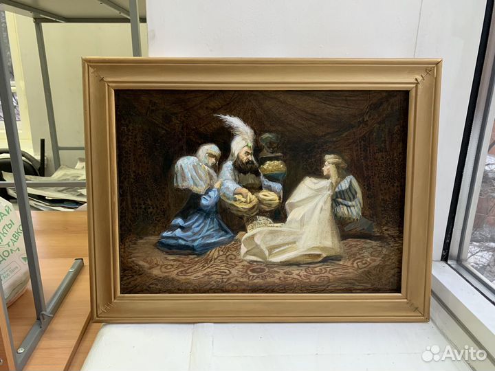 Картина маслом на холсте 