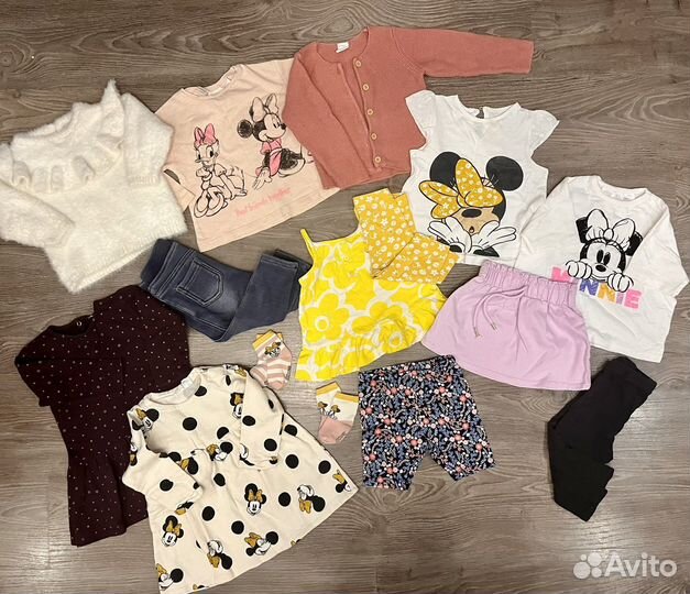 Детские вещи пакетом для девочки