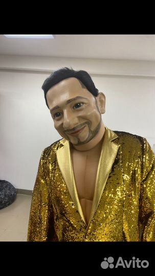 Ростовая кукла Жорик и зайка, мулатка