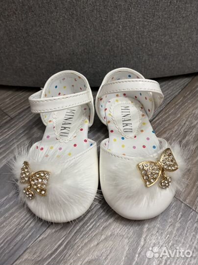 Туфельки для девочки 20 размер