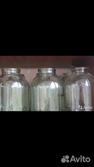 Банки стеклянные под закатку+винтовые банки, новые