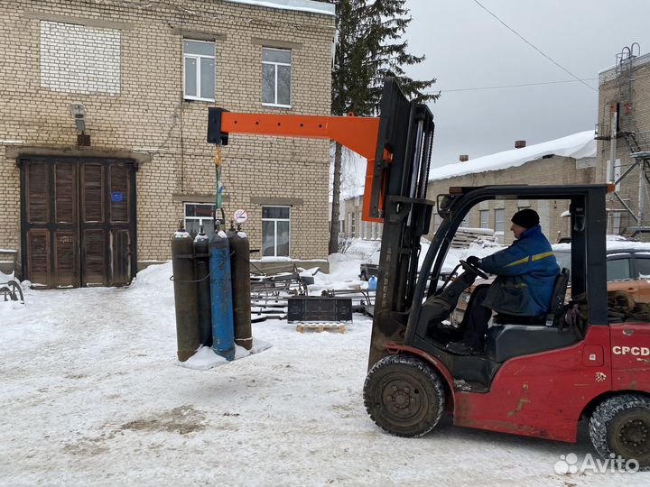 Крановая стрела для вилочного погрузчика