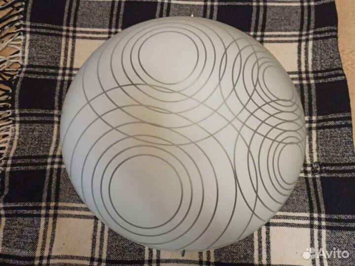 Светильник потолочный круглый таблетка Икея IKEA