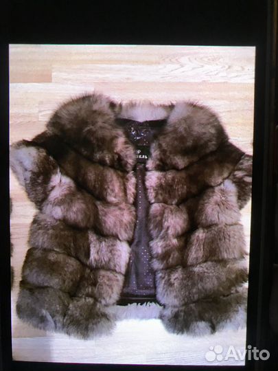 Шуба из песца