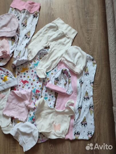 Абсолютно новые вещи для девочки 52-56 17 шт
