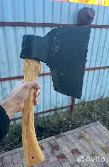 Топор мясной кованый новый