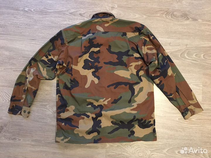 Рубашка камуфлированная с длинным рукавом