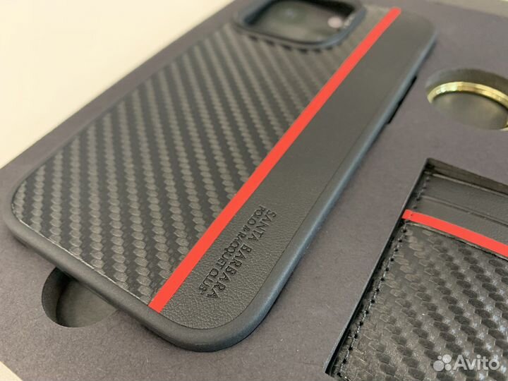 Подарочный набор для iPhone чехол кожа