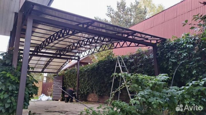 Навесы из поликарбоната